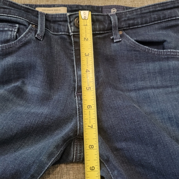AG Adriano Goldschmied The Stevie Ankle Slim Straight Leg Jean Size 27 - Picture 5 of 9